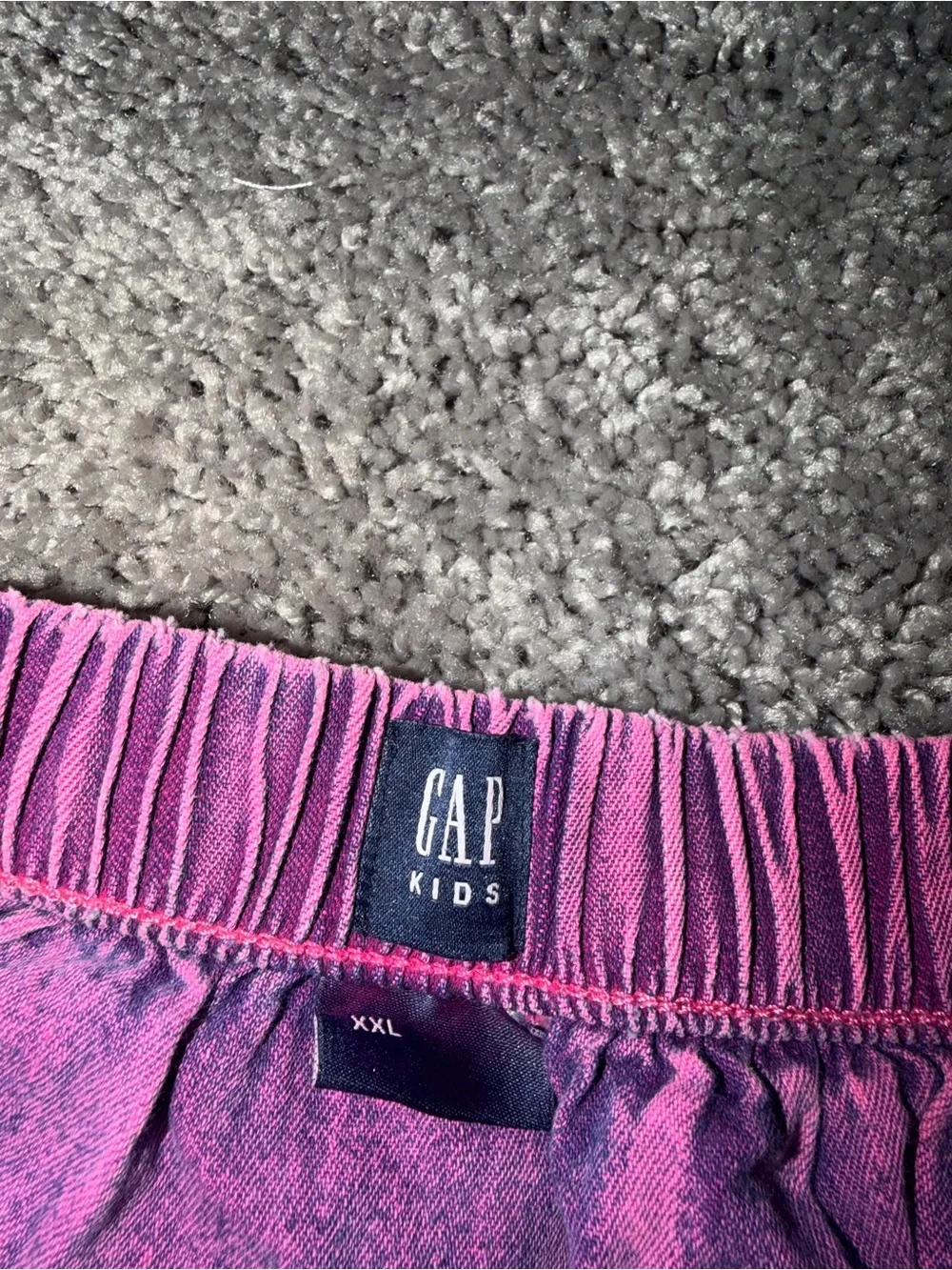 GAP Kids Pink Denim Bubble Skirt